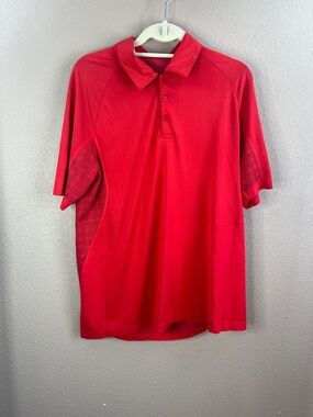 Under Armour Red Men's Performance Polo